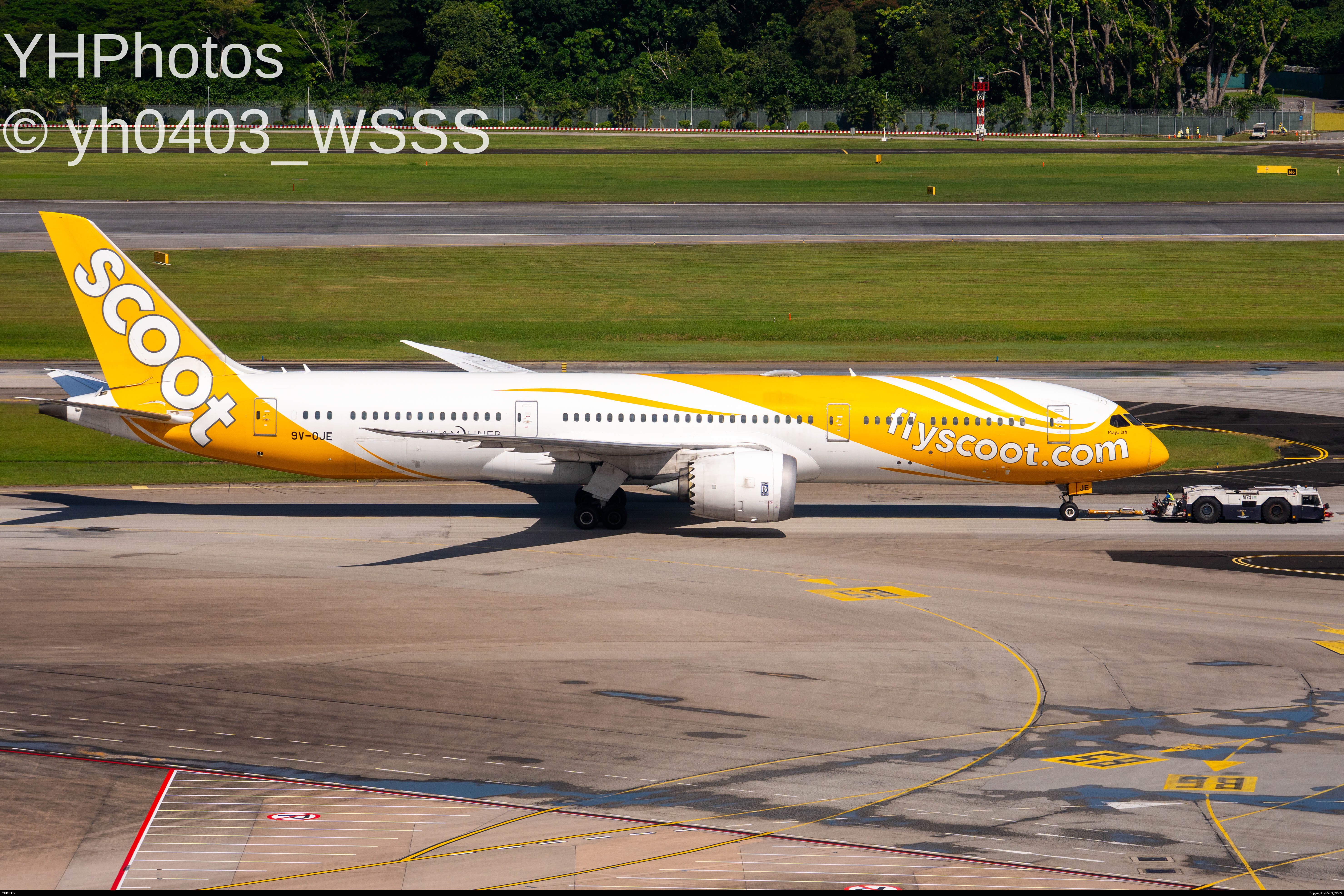 9V-OJE Boeing 787-8 scoot airlines