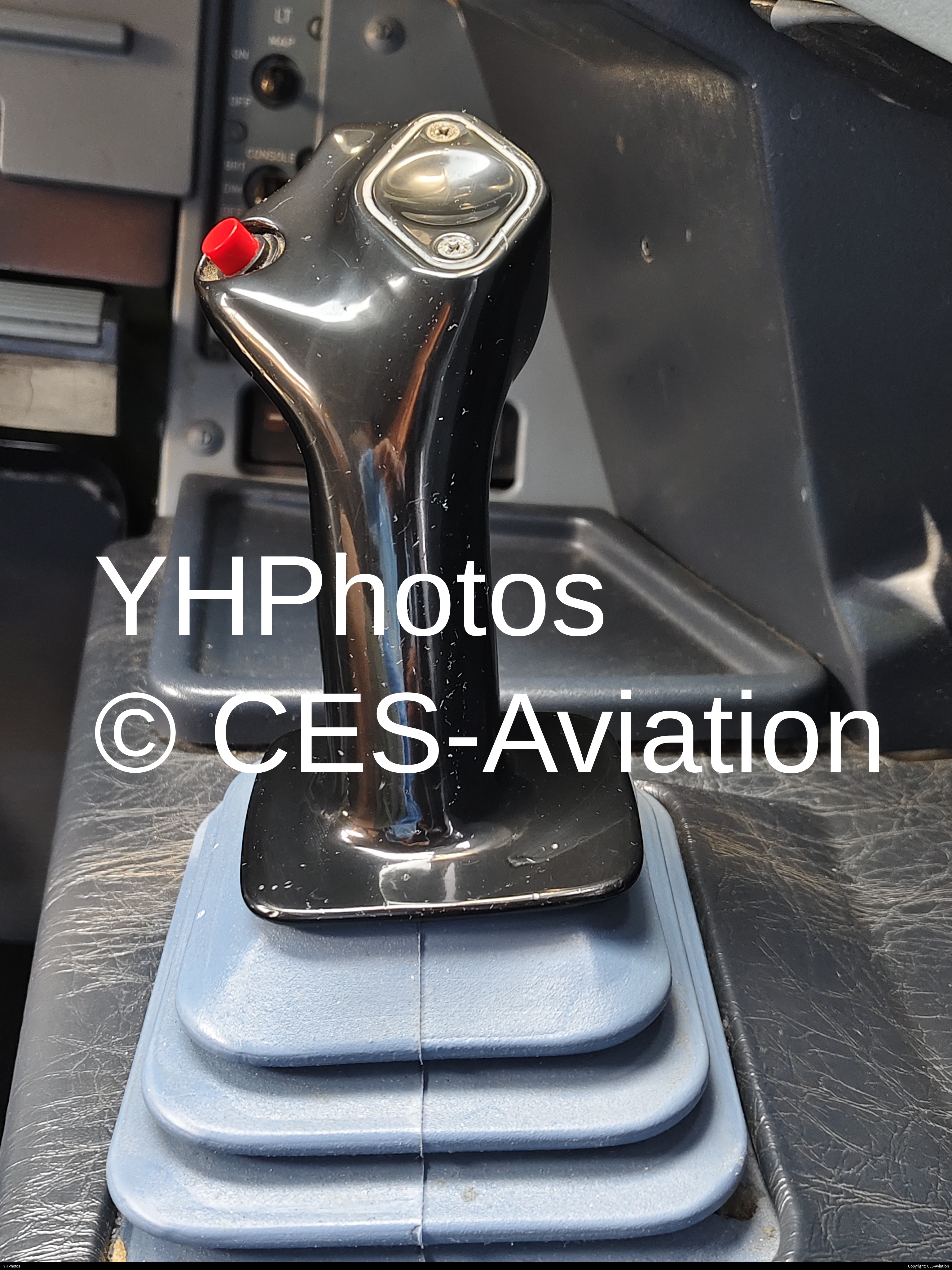 汉莎航空A346右座操纵杆