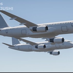 A320密集双机编队